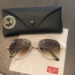 Ray-Ban Aviator Gradient Gold